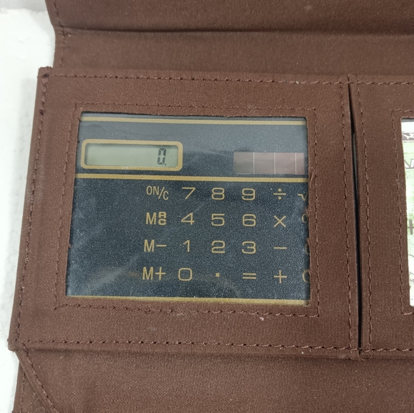 NWOT Rising Sun Floral Vine Embossed Trifold Wallet Vintage - Picture 3 of 10